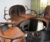 мебель из рогов для охотничьего интерьера